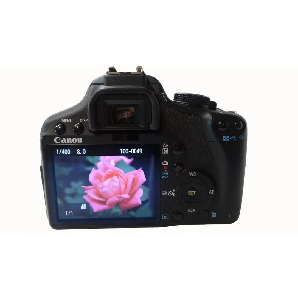 Canon Black DSLR Camera with Accessories
